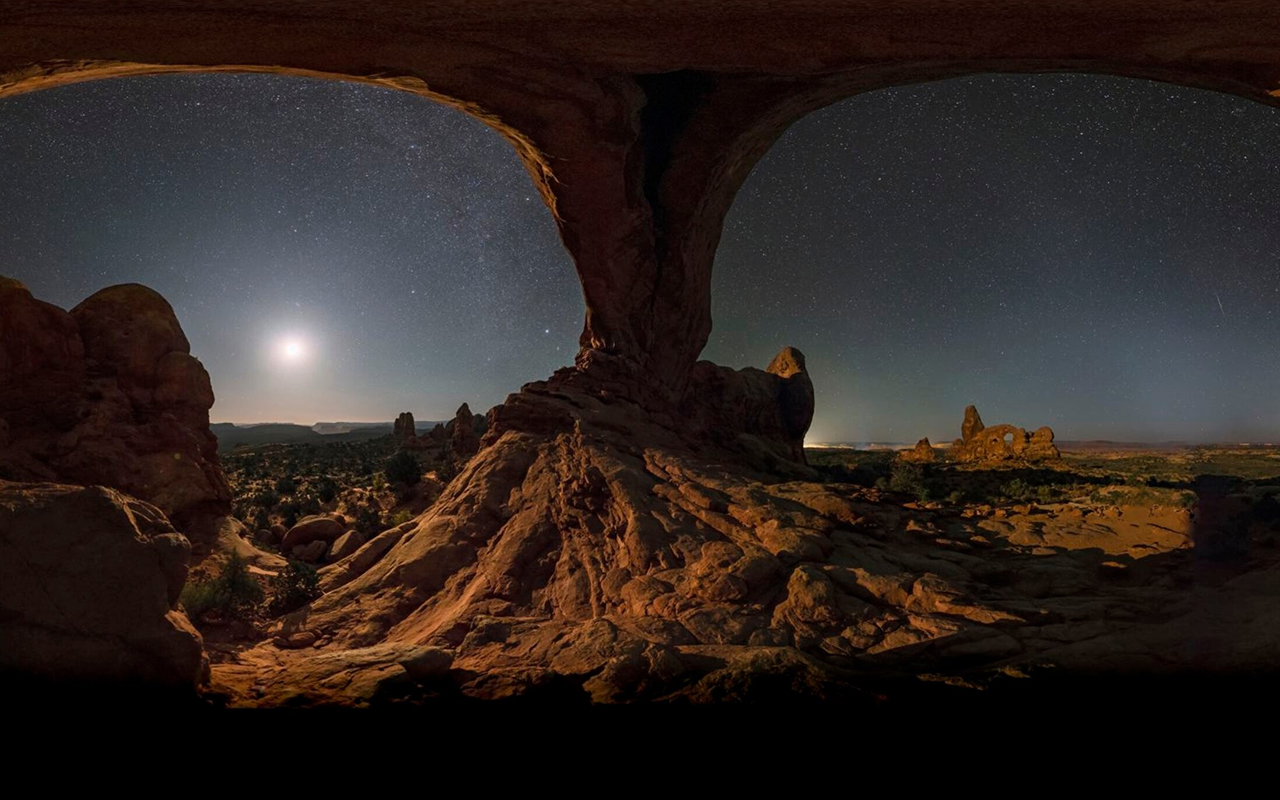 Arches National Park has the greatest concentration of natural formations in the United States.