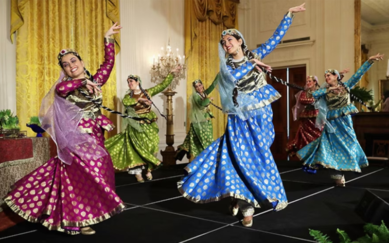 Dancers take the stage to celebrate Nowruz.