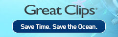 Great Clips: Save Time. Save the Ocean.