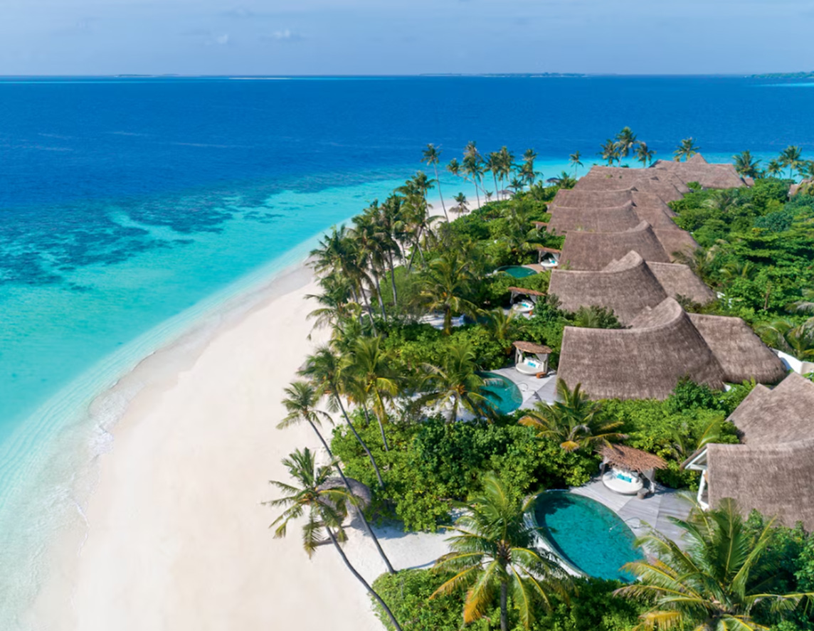 villas on the beach