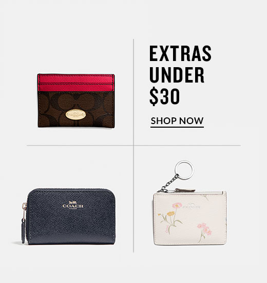 EXTRAS UNDER $30 | SHOP NOW
