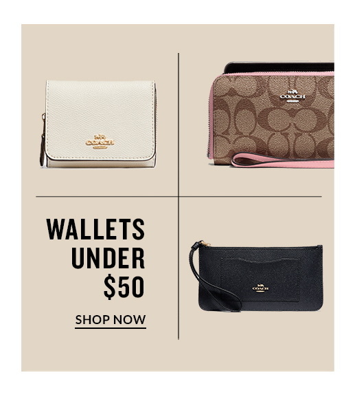 WALLETS UNDER $50 | SHOP NOW