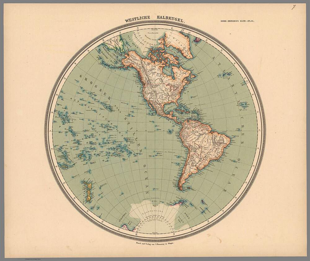 Contrary to the map many of us have in our minds, almost all of South America is farther east than North America.