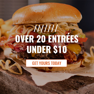 Over 20 Entrées Under $10