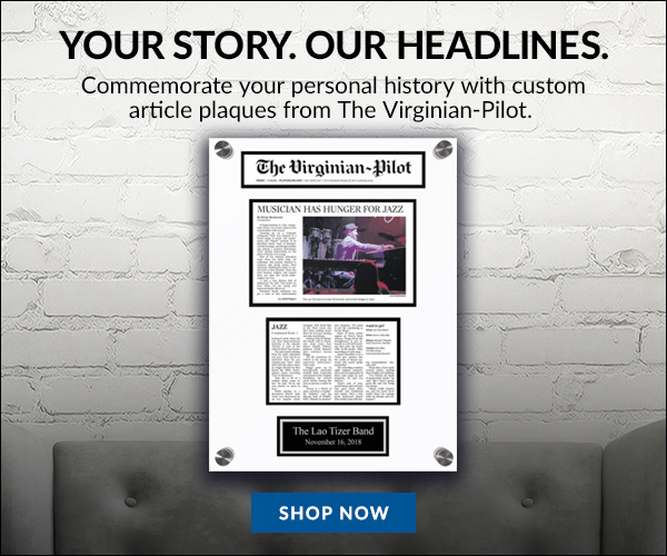 Shop Personalized Article Plaques from The Virginian-Pilot