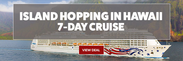 The Only Cruise Sailing 4 Hawaiian Islands in 7 Days All Year!