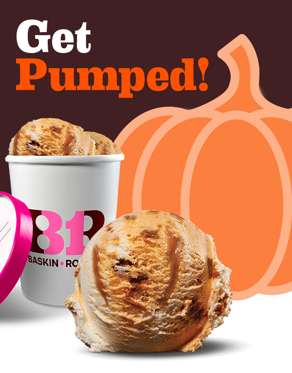  “Get Pumped” with Pumpkin Cheesecake scoop and Fresh-Pack