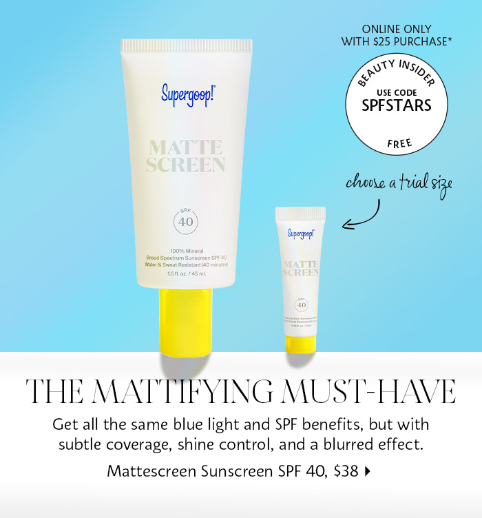 Supergoop! Mattescreen Sunscreen SPF 40