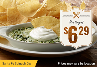 Santa Fe Spinach Dip