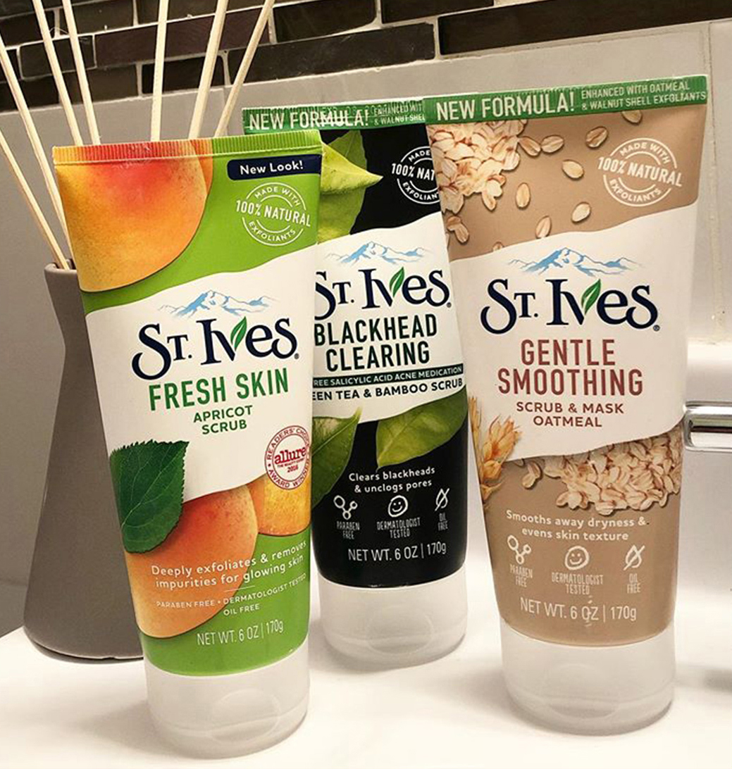 ST.Ives | FRESH SKIN APRICOT SCRUB | BLACKHEAD CLEARING | GENTLE SMOOTHING