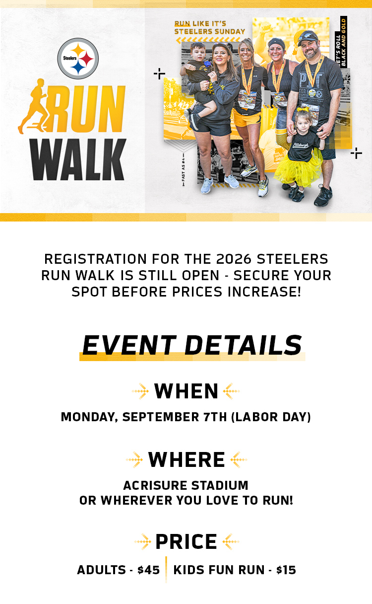 2026 Steelers Run Walk