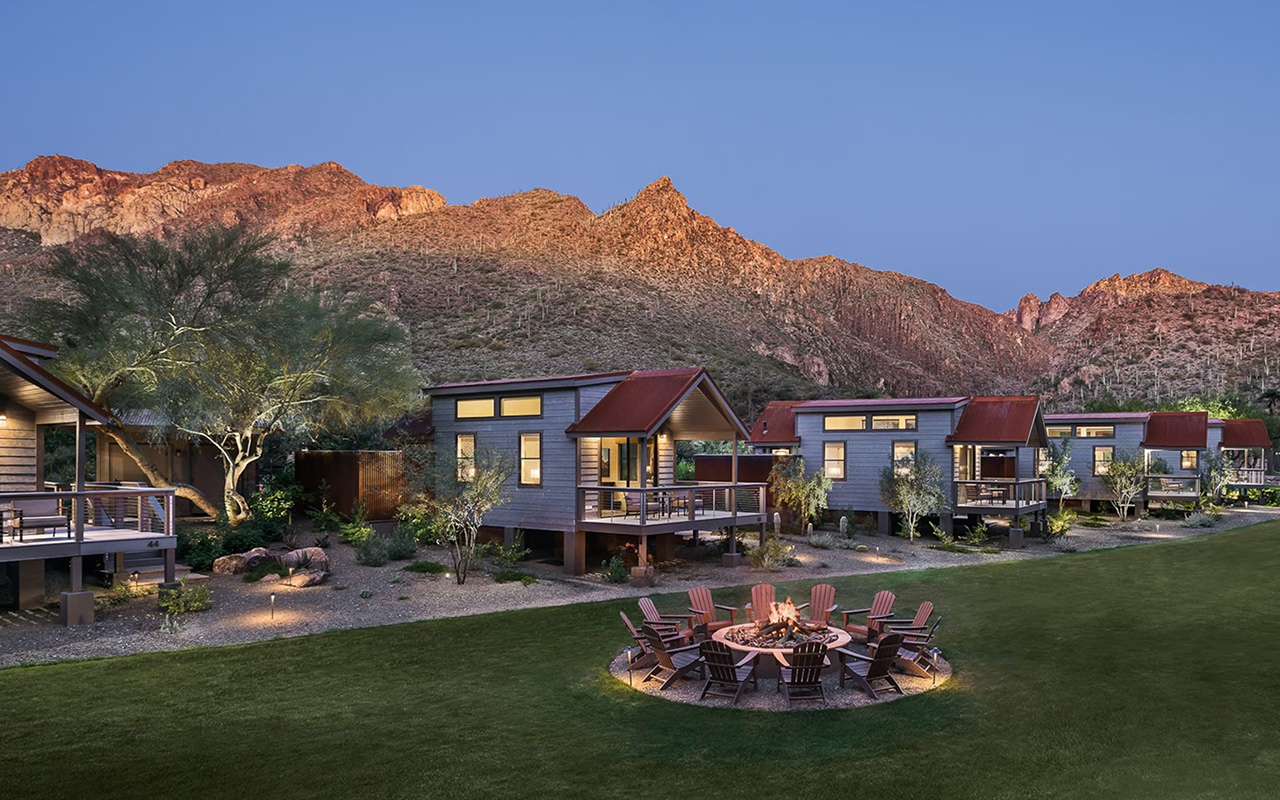 Guests have been overnighting in the Sonoran Desert at Arizona‘s Castle Hot Springs resort since the 1900s. oday, its lodging options include newer bungalows (shown) as well as historic digs.