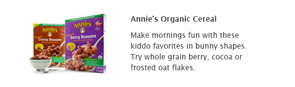 Annie's Organic Cereal