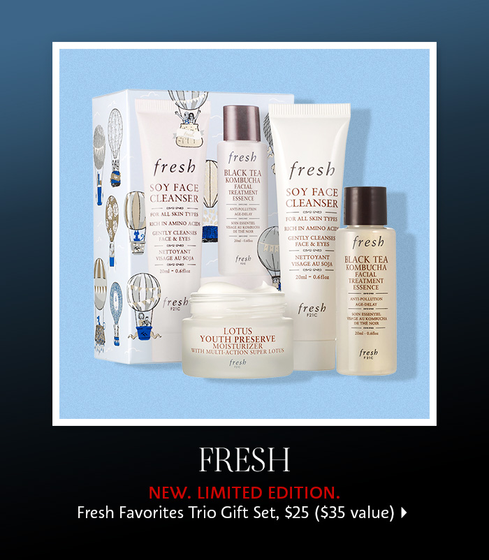 Fresh Favorites Trio Gift Set 