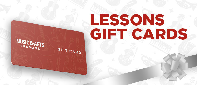 Lesson gift cards. Shop now