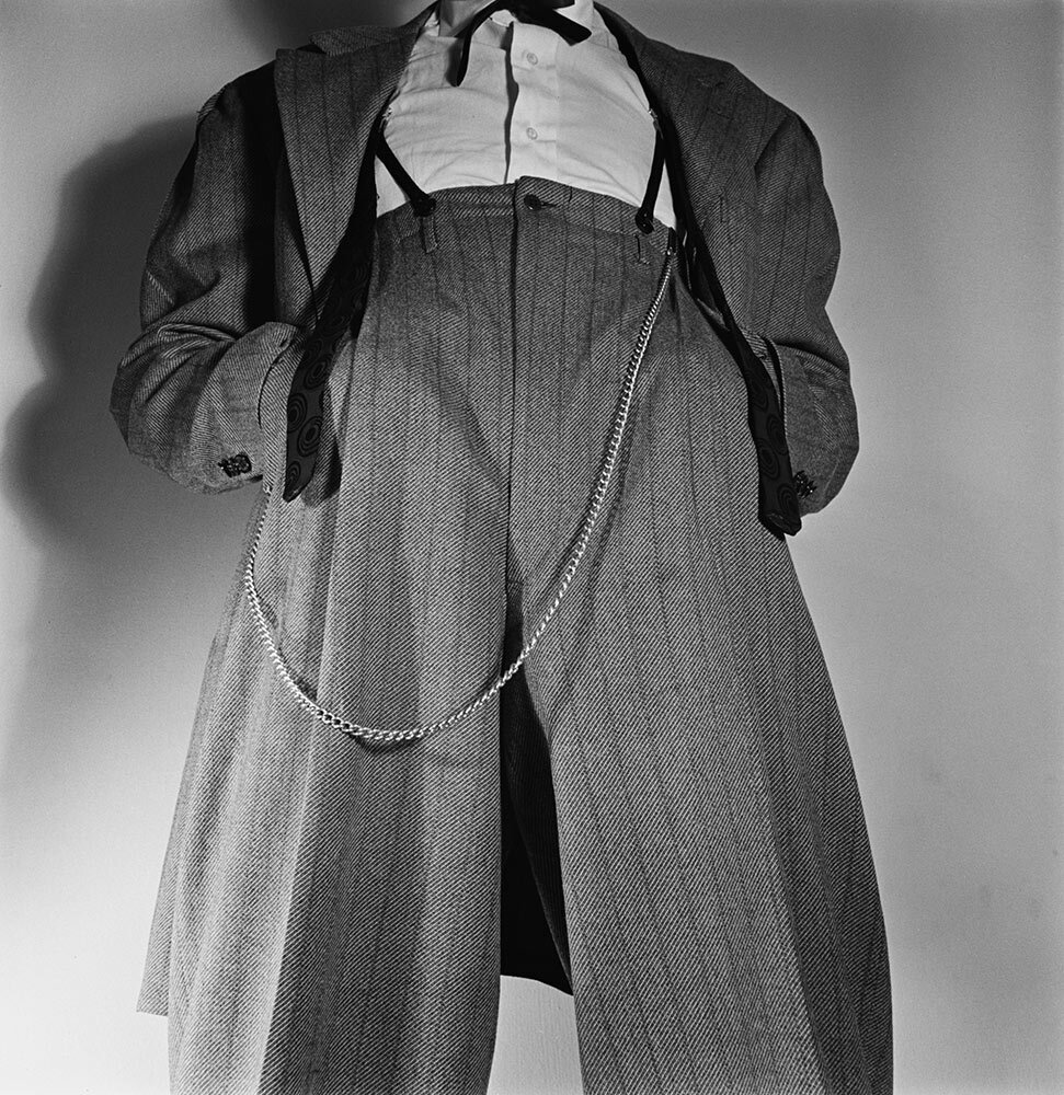 a Zoot suit