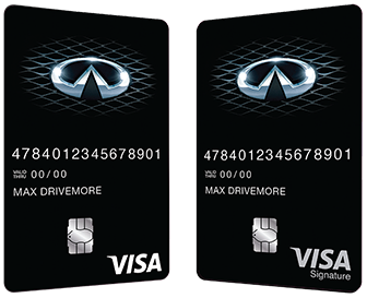 INFINITI Visa Card or INFINITI Visa Signature Card
