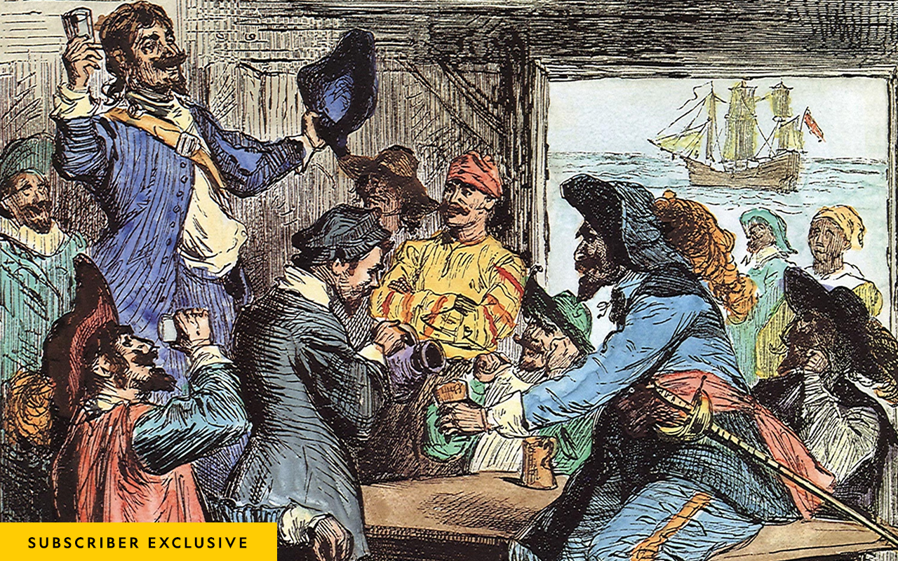 Taverns and public houses at ports of call throughout the Atlantic were frequented by pirates and locals alike.