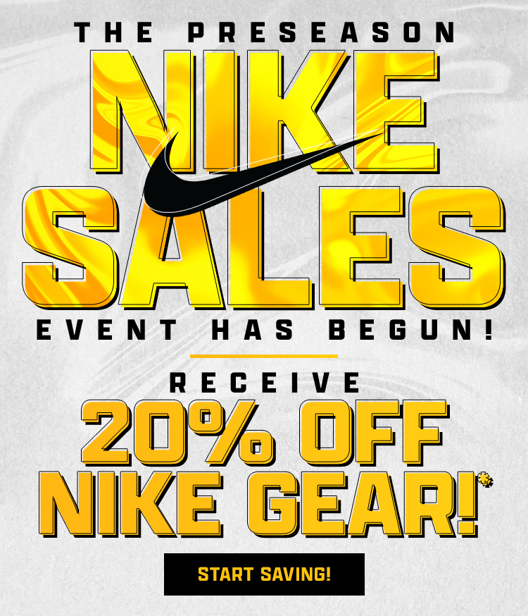 Take 20% Off Nike Gear This Preseason