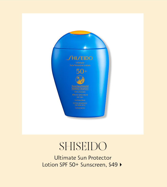 Shisedo Ultimate Sun Protector Lotion SPF 50+ Sunscreen