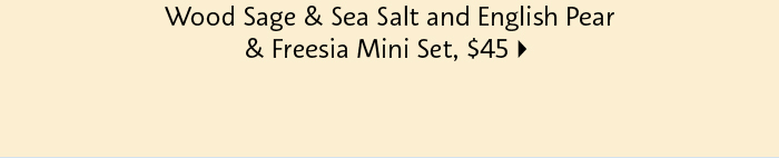 Jo Malone Wood Sage & Sea Salt/ English Pear & Freesia Mini Set
