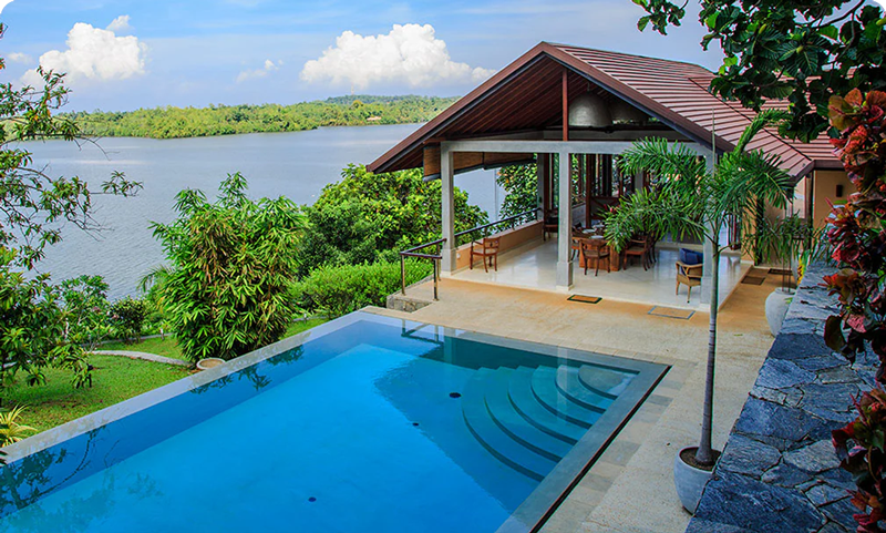Enjoy a refreshing tropical stay in Sri Lanka.
