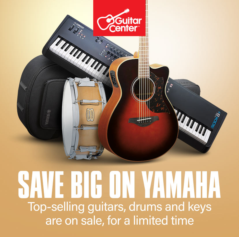 Save big on Yamaha. Top-selling guitars, drums and keys are on sale. Limited time. Shop now