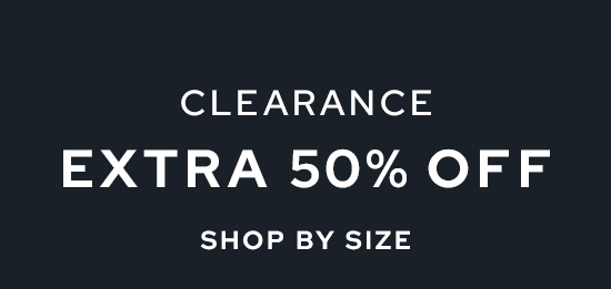 Clearance Extra 50% Off