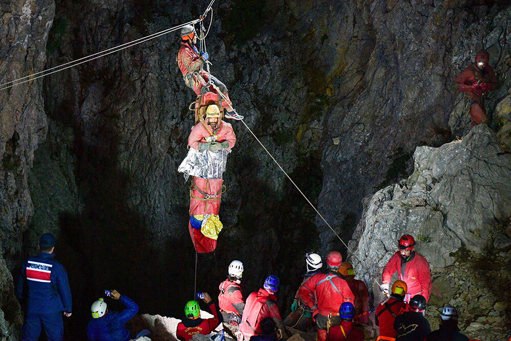 Nine days after issuing a call for help, Dickey was finally rescued and airlifted to a nearby hospital. Dickey is himself an experienced rescuer, and for the team of international cavers, rescuing Dickey meant rescuing one of their own.