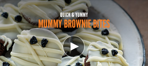 Featured Video: Mummy Brownie Bites