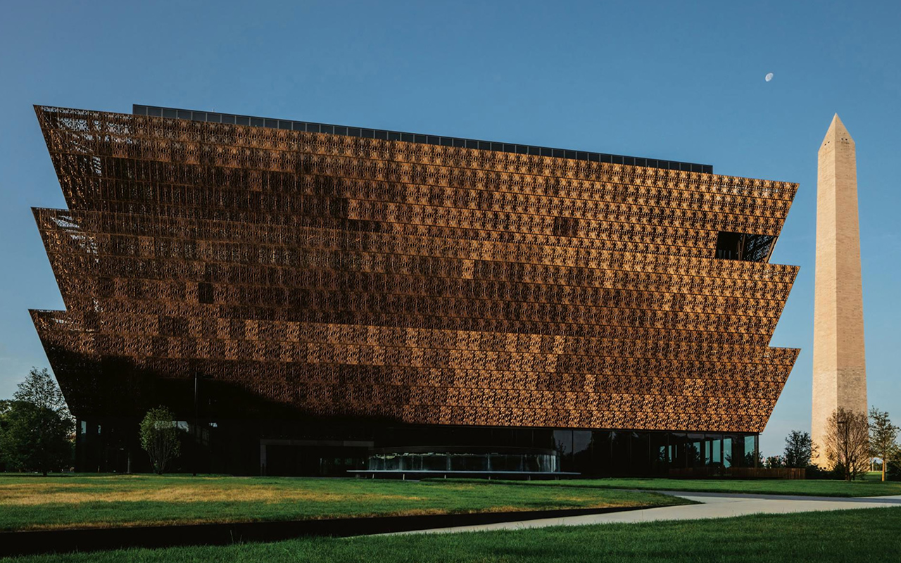 The new National Museum of African American History and Culture, which opens on Saturday, September 24, rises from a prime location on the National Mall.