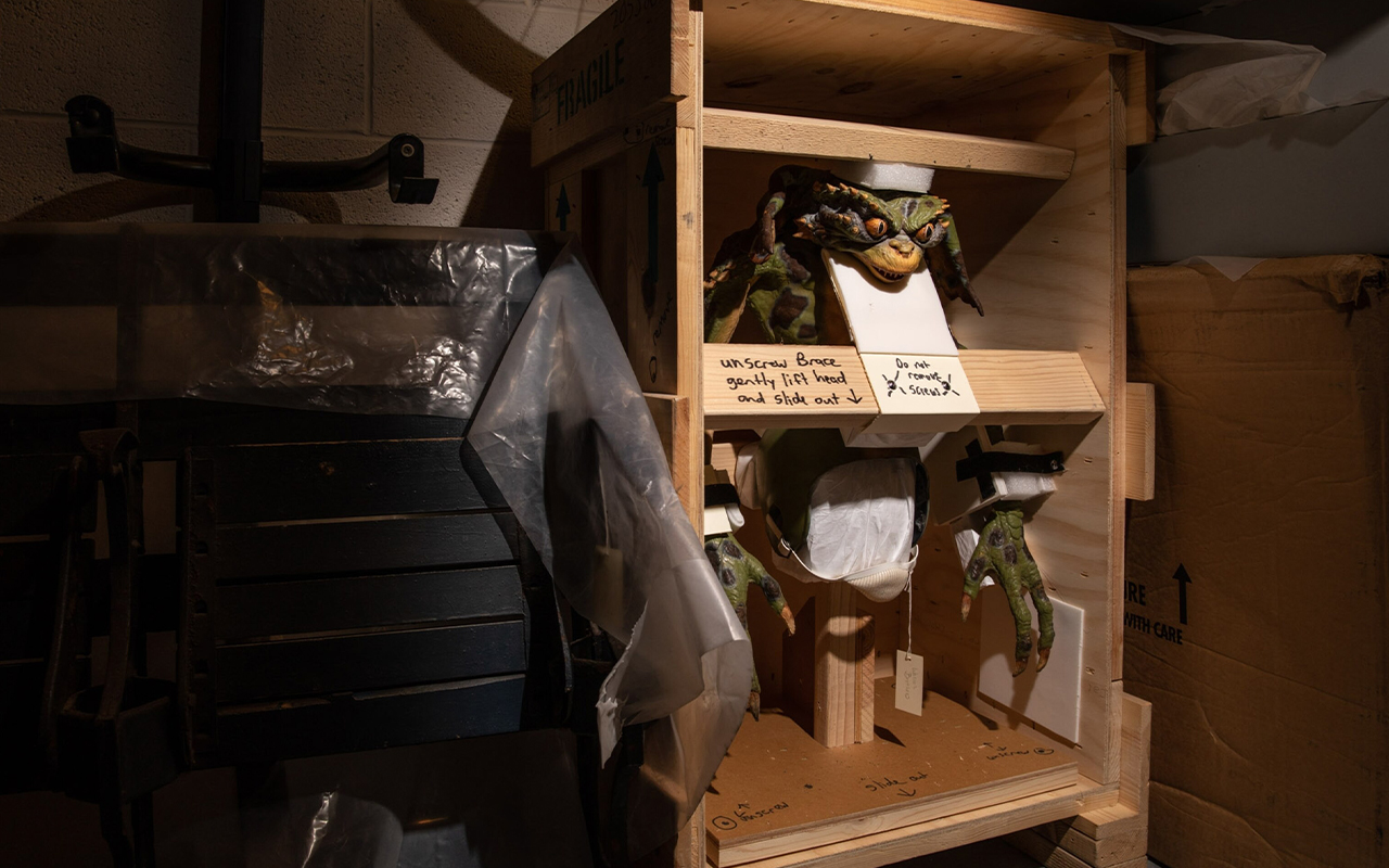 Just one percent of the Smithsonian’s vast collection, spread over 20 museums and galleries, is on display at one time, leaving millions of unseen treasures, like this classic movie prop, hidden in high-security storage facilities.