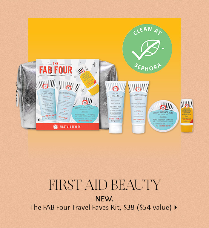 First Aid Beauty The FAB Four Travel Faves Kit