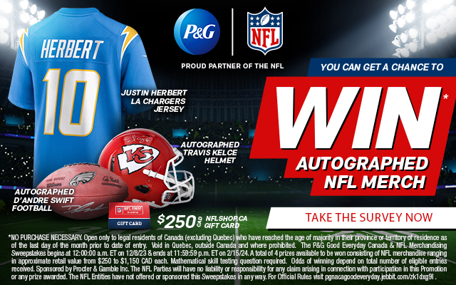 P&G giveaway graphic
