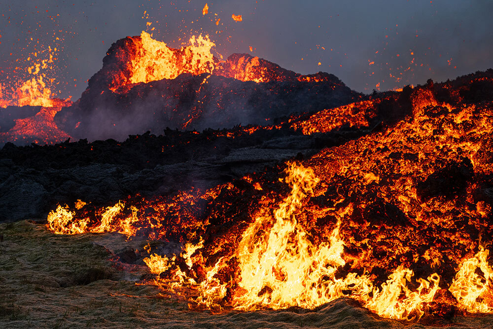 lava in Iceland