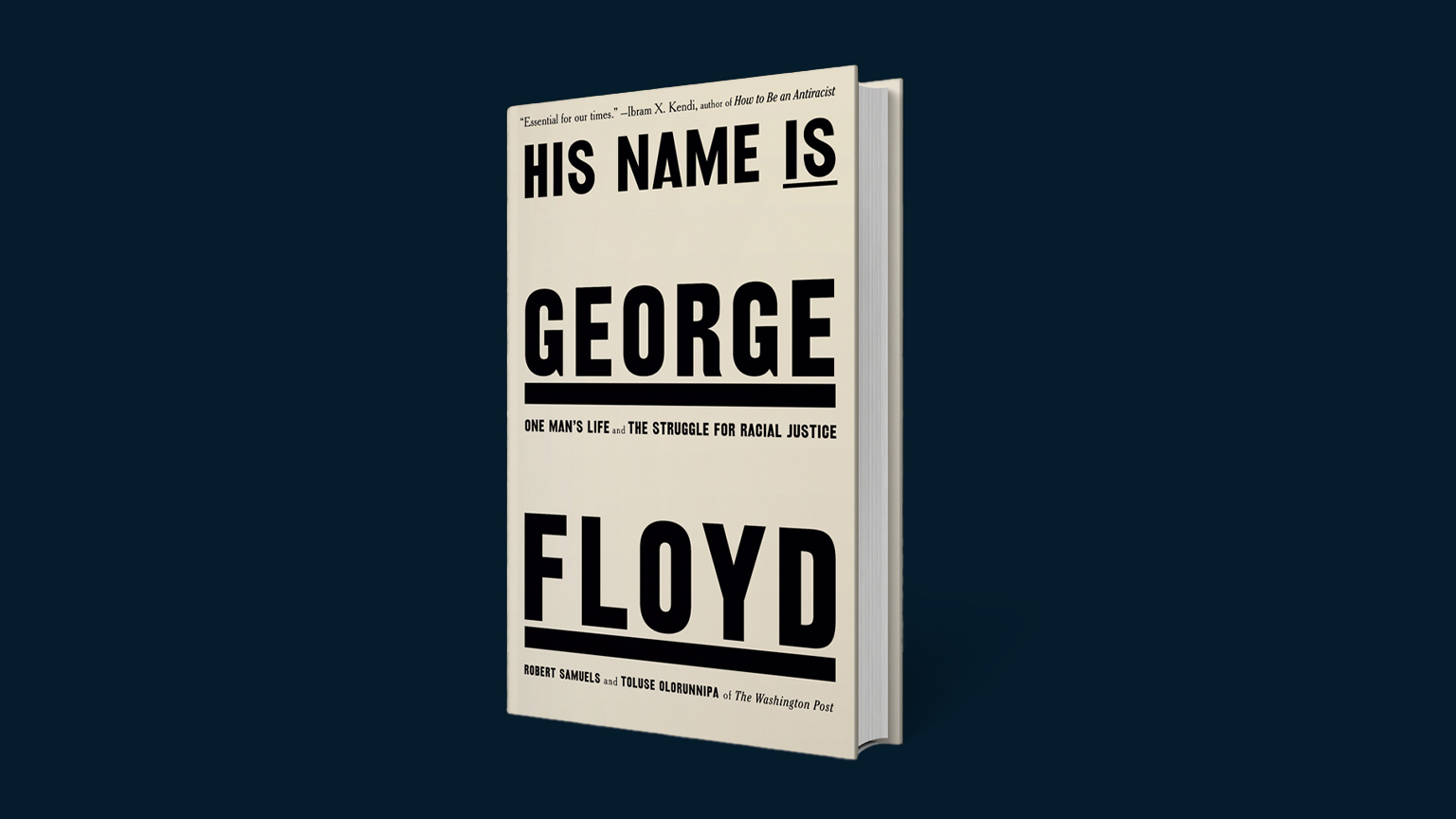Book cover of His Name Is Geroge Floyd
