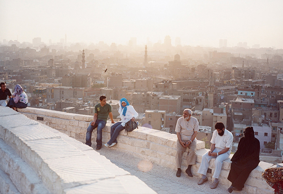 Al-Azhar Park is a serene oasis among the urban hustle of Cairo.