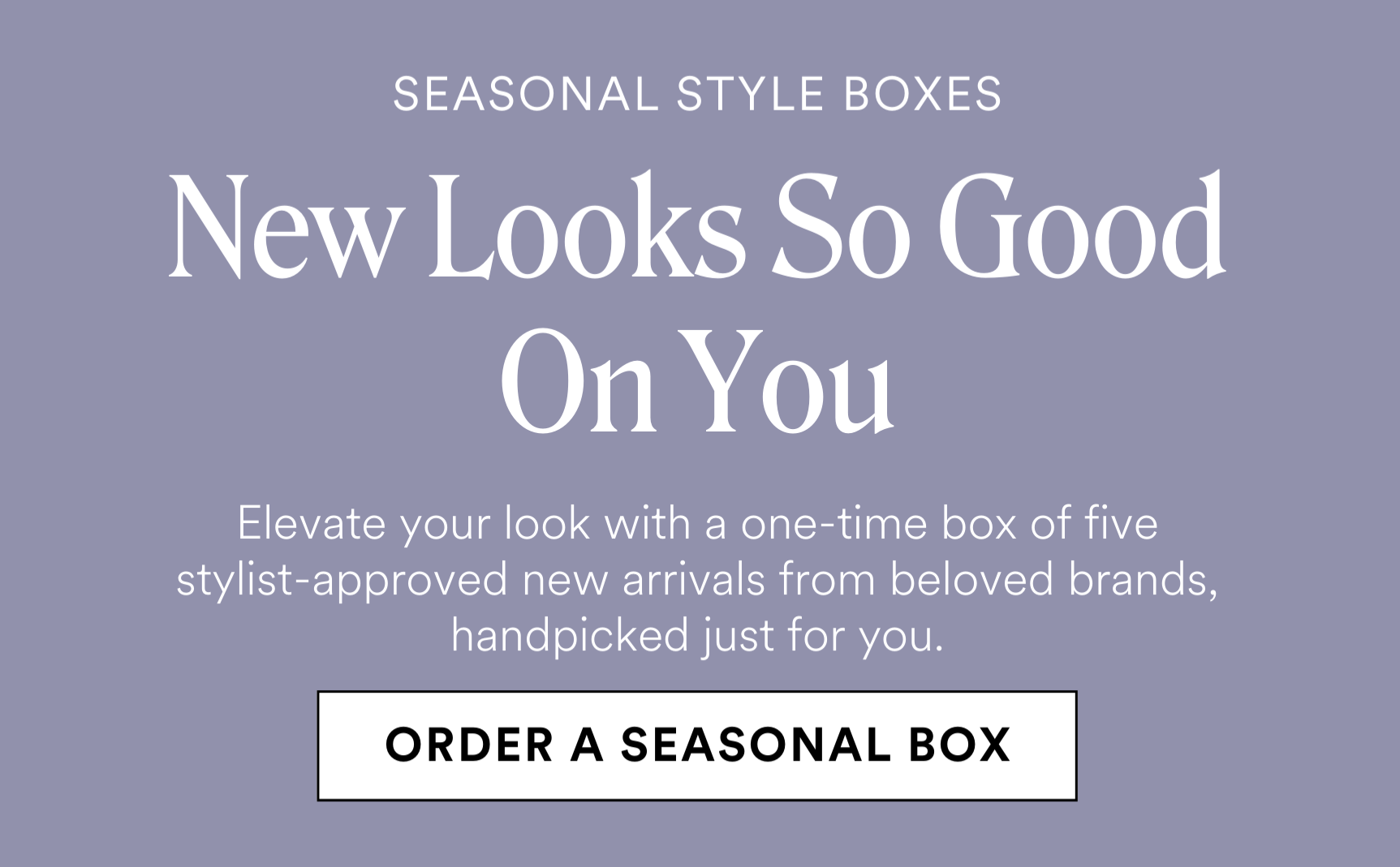 Shop Style Boxes