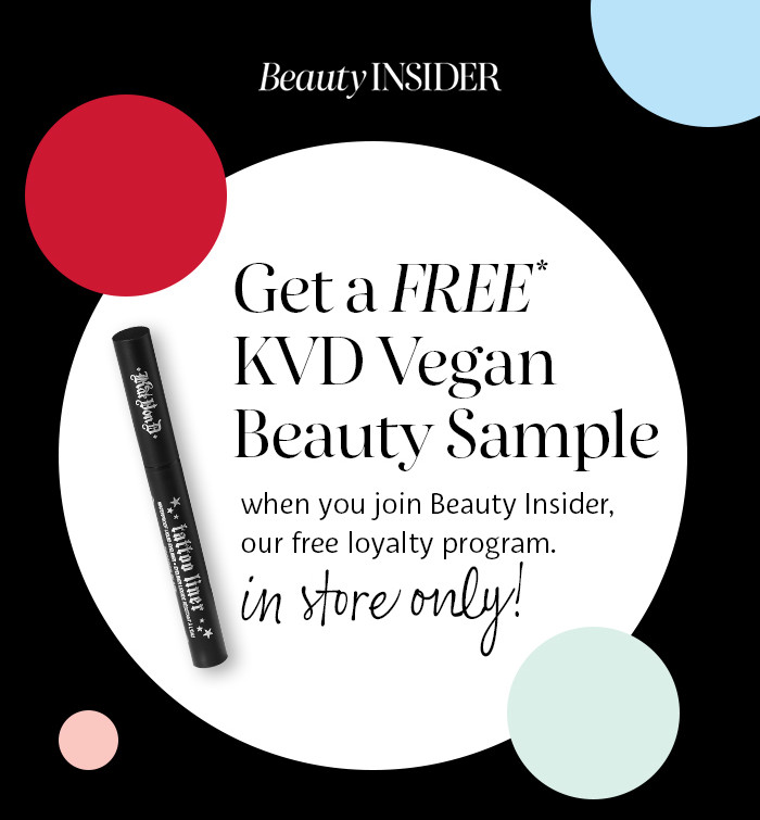 Get a Free KVD Vegan Beauty Sample