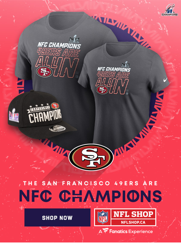 The San Francisco 49ers are NFC Champions