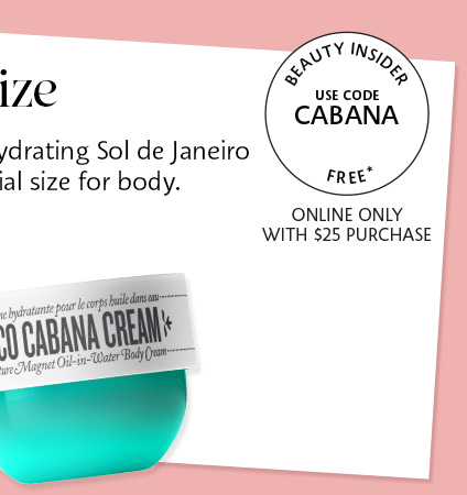 Free Sol De Janeiro Trial Size*