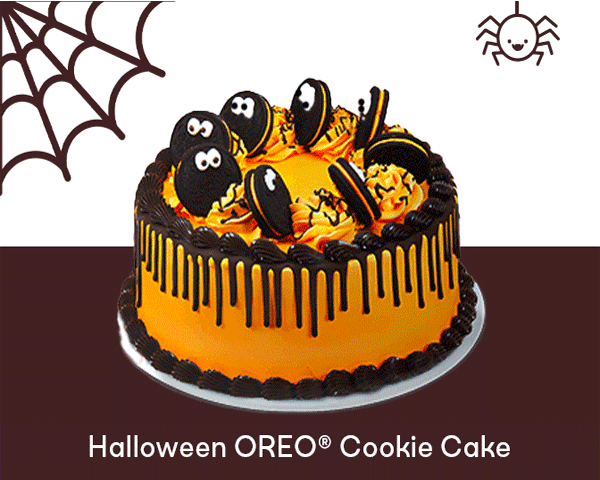  Halloween OREO® Cookie Cake, Trixie the Ghost Cake and Ghost Cake