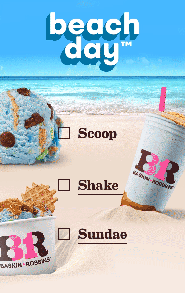 Beach Day™ Scoop, Shake, Sundae and Merch