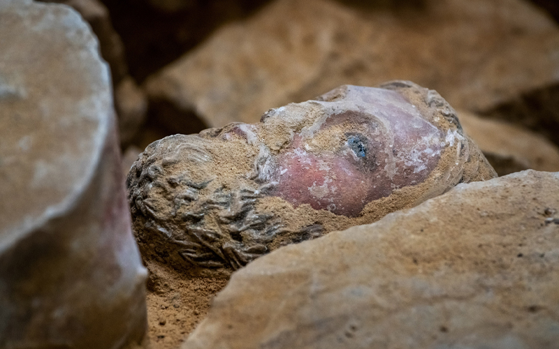 After the April 2019 fire, archeologists were given permission to dig under the damaged Notre Dame cathedral in Paris. Many of the recovered artifacts had been lost for centuries. 