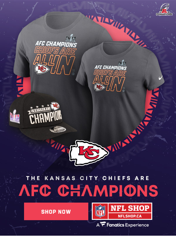 The Kansas City Chiefs are AFC Champions