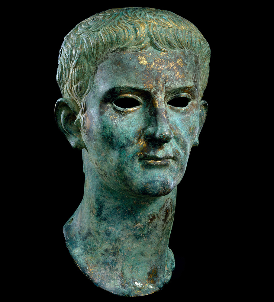 A bust of the Roman Emperor, Caligula