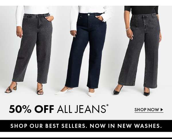 50% off all jeans