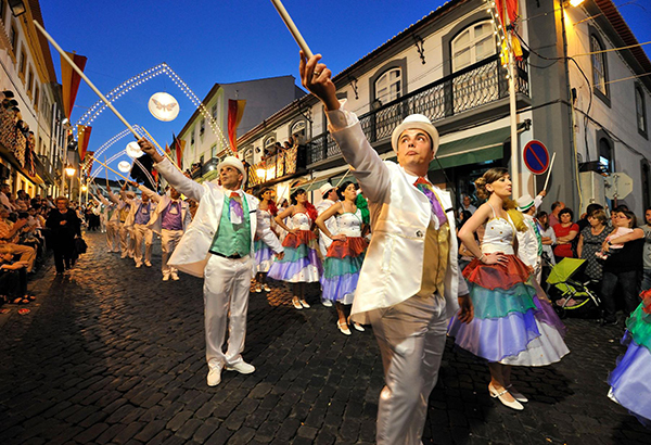 Parade of São João Day in Terceira.