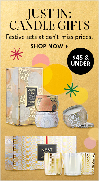 Just In: Candle Gifts