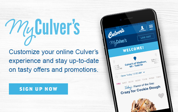 Sign up for MyCulver's.